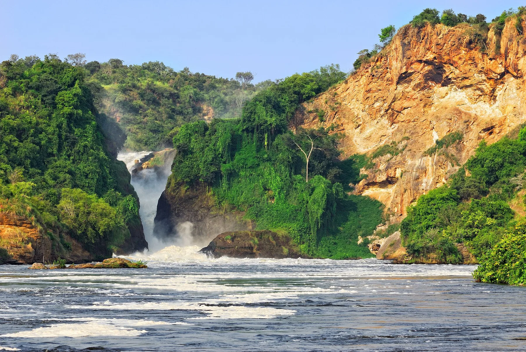 Murchison Falls in Uganda