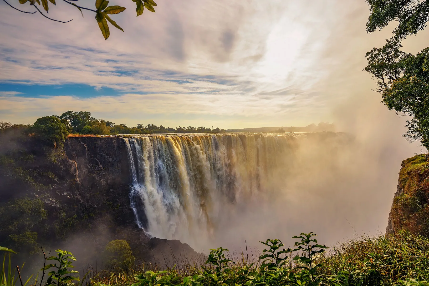Victoria Falls in Zimbabwe