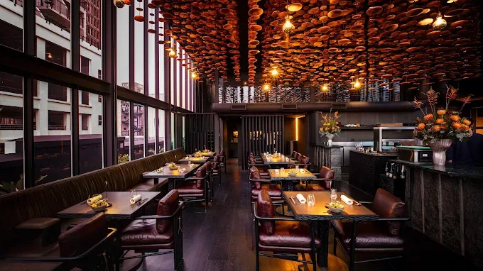 Restaurant dining room in South Africa
